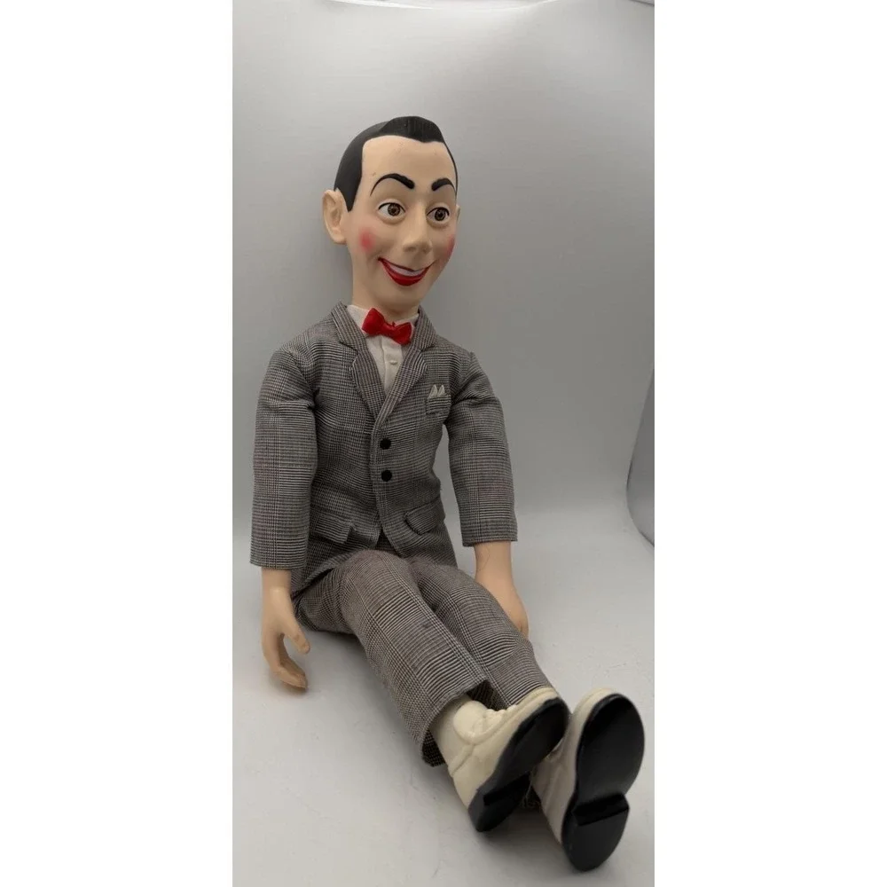 Vintage Pee-wee Herman Pull String Talking Doll 18